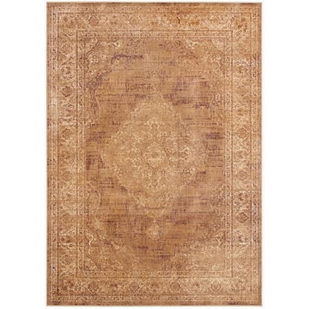 Safavieh 5 ft. 3 in. x 7 ft. 6 in. Medium Rectangle Traditional Vintage Taupe Area Rug VTG112-660-5
